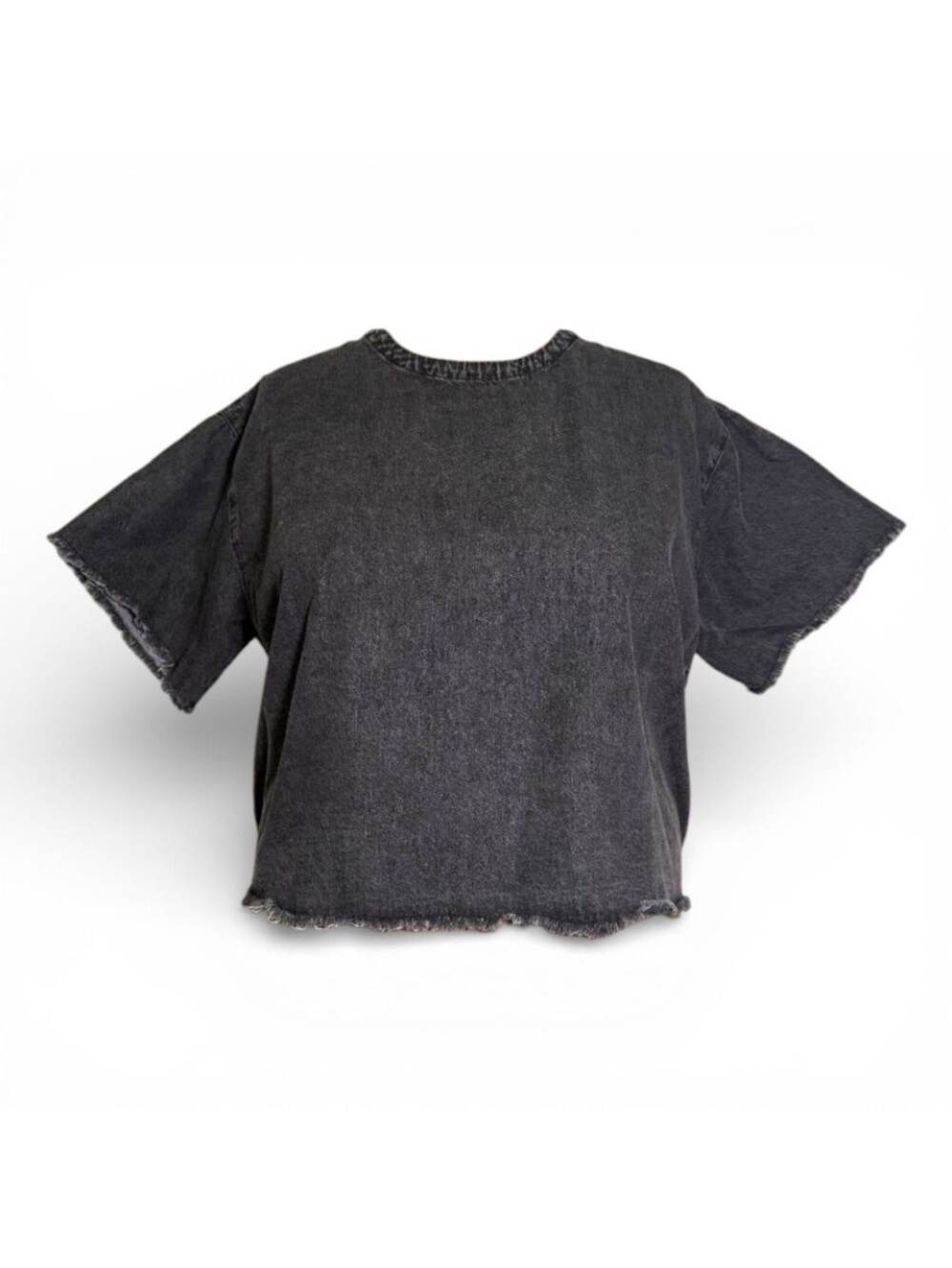 Gray Denim Top by Wildfang size Small